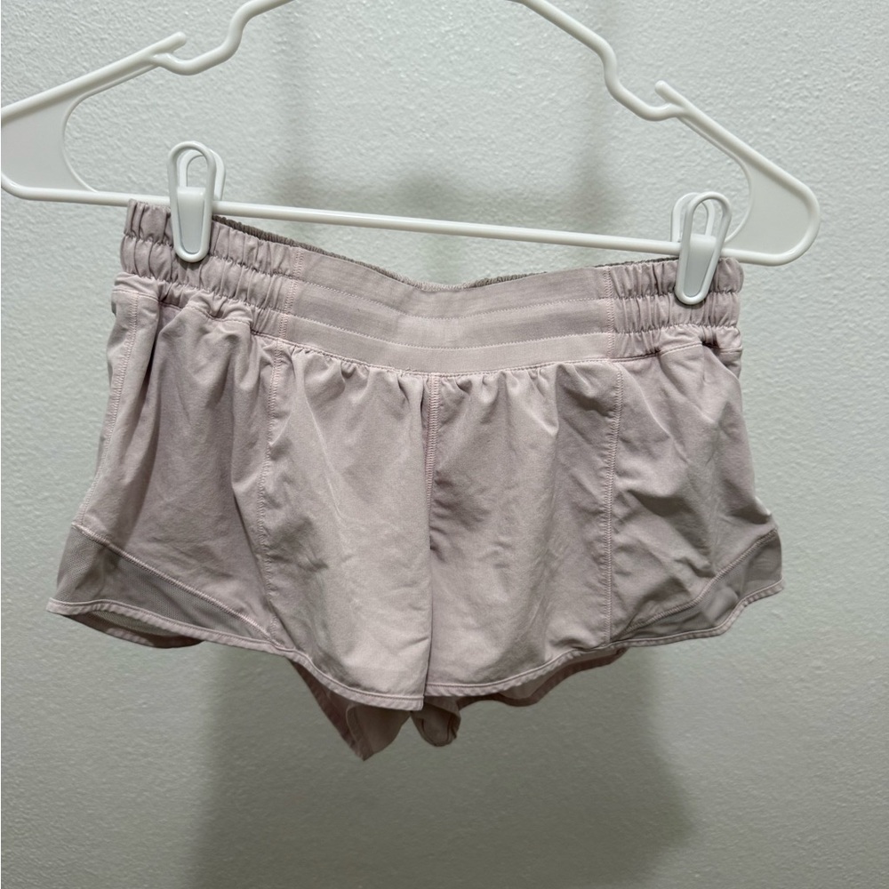 lululemon athletica Women's Light Mauve Athletic Shorts